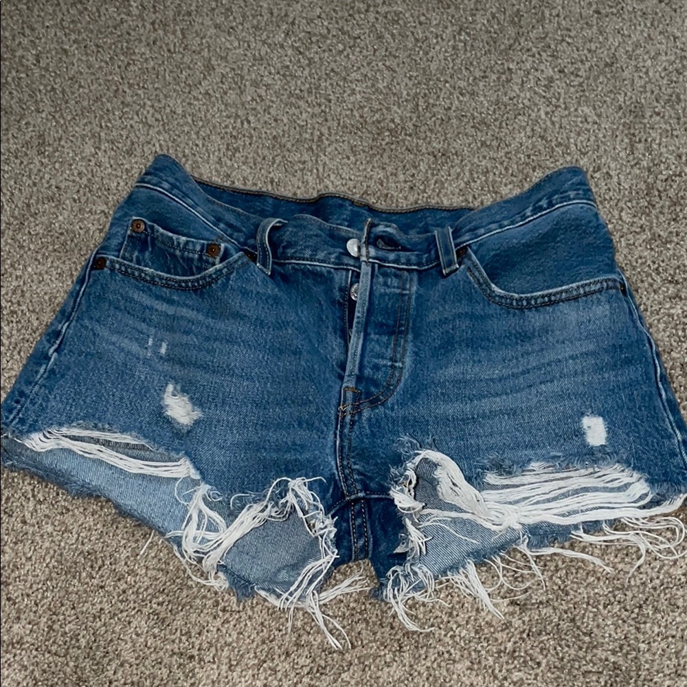 Levi’s 501 High Rise shorts